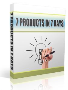 7 Products In 7 Days