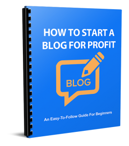 How to Start a Blog for Profit