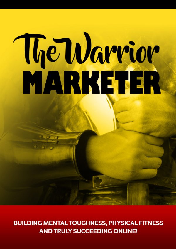 The Warrior Marketer flat design